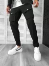 Trening barbati slim fit negru 6050 U5-3
