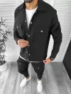 Trening barbati slim fit negru 6050 U5-3