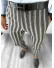 Pantaloni barbati eleganti regular fit cu dungi B1547 117-1