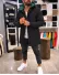 Geaca barbati groasa de iarna, lunga, neagra 9951