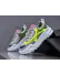 Adidasi dama casual gri cu verde A1263