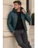 Geaca barbati de iarna verde petrol w202
