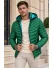 Geaca barbati de iarna verde w202