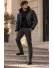 Geaca barbati de iarna, neagra, w203