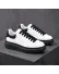 Adidasi dama casual albi cu sireturi negre 6607 Adidasi dama casual albi cu sireturi negre 6607