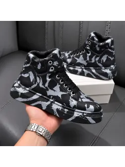 Adidasi dama negri casual , inalti, 6617 T1-5