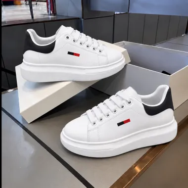 Adidasi dama casual albi cu negru 6623