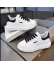 Adidasi dama casual albi cu sireturi negre 6623 Adidasi dama casual albi cu sireturi negre 6623