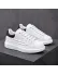 Adidasi dama casual albi cu negru 6627 Adidasi dama casual albi cu negru 6627