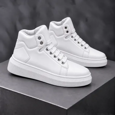 Adidasi barbati casual, albi 6616