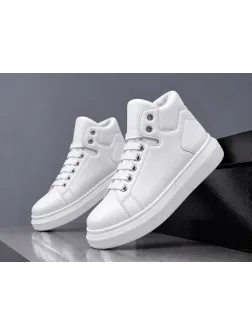 Adidasi barbati casual, albi 6616