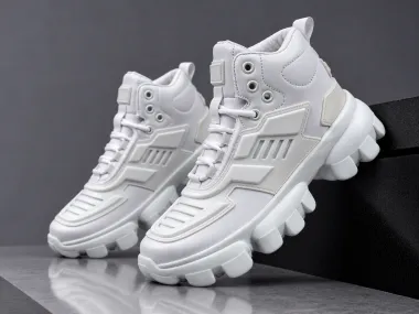 Adidasi dama albi casual , inalti, H50