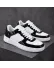Adidasi barbati casual albi cu negru k36