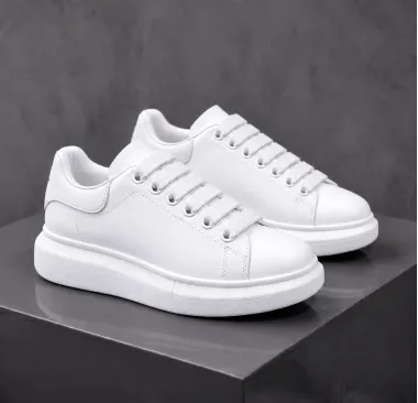 Adidasi barbati casual albi 6607