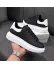 Adidasi barbati casual negri cu talpa alba 6607 Adidasi barbati casual negri cu talpa alba 6607