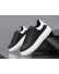 Adidasi barbati casual negri cu talpa alba 6607 Adidasi barbati casual negri cu talpa alba 6607