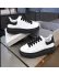 Adidasi barbati casual albi cu sireturi negre 6607 Adidasi barbati casual albi cu sireturi negre 6607