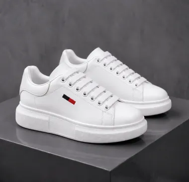 Adidasi barbati casual albi 6623