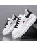 Adidasi barbati casual albi cu sireturi negre 6623 Adidasi barbati casual albi cu sireturi negre 6623