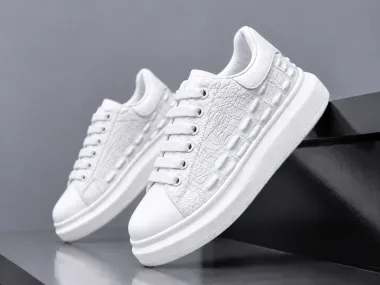 Adidasi barbati casual albi 6627