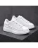 Adidasi barbati casual albi 6627 Adidasi barbati casual albi 6627