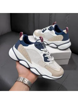 Adidasi barbati casual, bej A2567