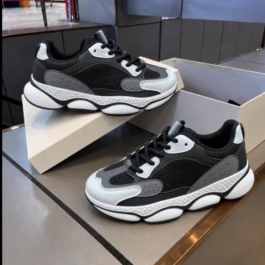 Adidasi barbati casual, negri A2567