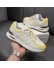 Adidasi dama casual albi cu galben 2532 Adidasi dama casual albi cu galben 2532