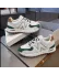 Adidasi dama casual albi cu verde 2532 N12-4 Adidasi dama casual albi cu verde 2532 N12-4