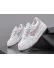Adidasi dama casual albi cu roz 9981 55-4