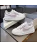 Adidasi dama casual albi cu roz 9981 55-4