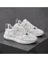 Adidasi dama casual albi cu gri, R01 Adidasi dama casual albi cu gri, R01