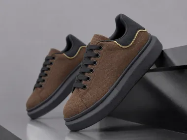 Adidasi barbati casual maro 001