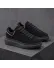 Adidasi barbati casual negri texturati 001