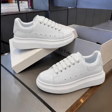 Adidasi barbati casual albi cu model 002