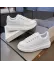 Adidasi barbati casual albi cu model 002