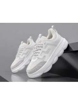 Adidasi barbati casual, albi VSC 055-2