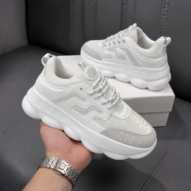 Adidasi barbati casual, albi VSC 055-2