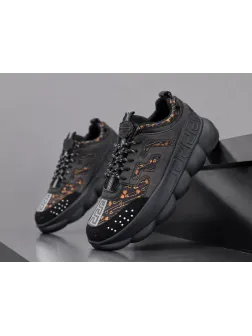 Adidasi barbati casual, negri VSC 059-10