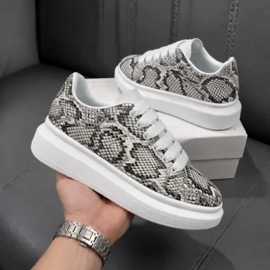 Adidasi barbati casual cu imprimeu 089