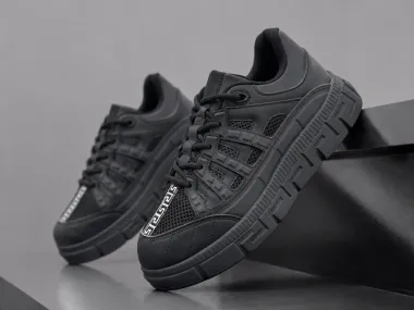 Adidasi barbati casual, negri VSC H30