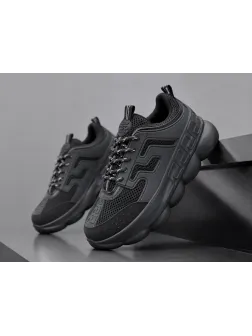 Adidasi barbati casual, negri VSC 055-1