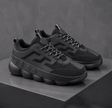 Adidasi barbati casual, negri VSC 055-1