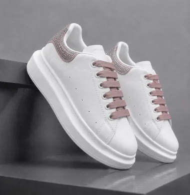 Adidasi dama casual pink, Diamond, MQ, 111d
