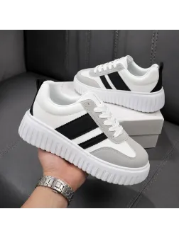 Adidasi dama casual albi 282
