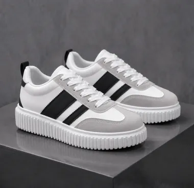 Adidasi dama casual albi 282