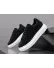 Adidasi dama casual negri cu alb LG02
