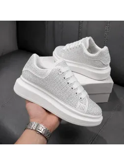 Adidasi dama casual albi LG02