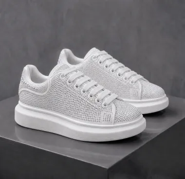Adidasi dama casual albi LG02