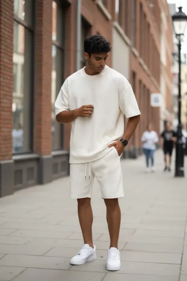 Compleu de vara tricou + pantaloni 13541